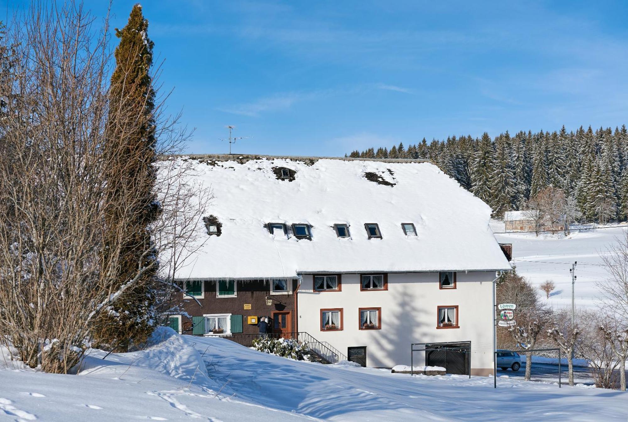 Gasthaus Pension Zum Löwen Grafenhausen Exterior foto