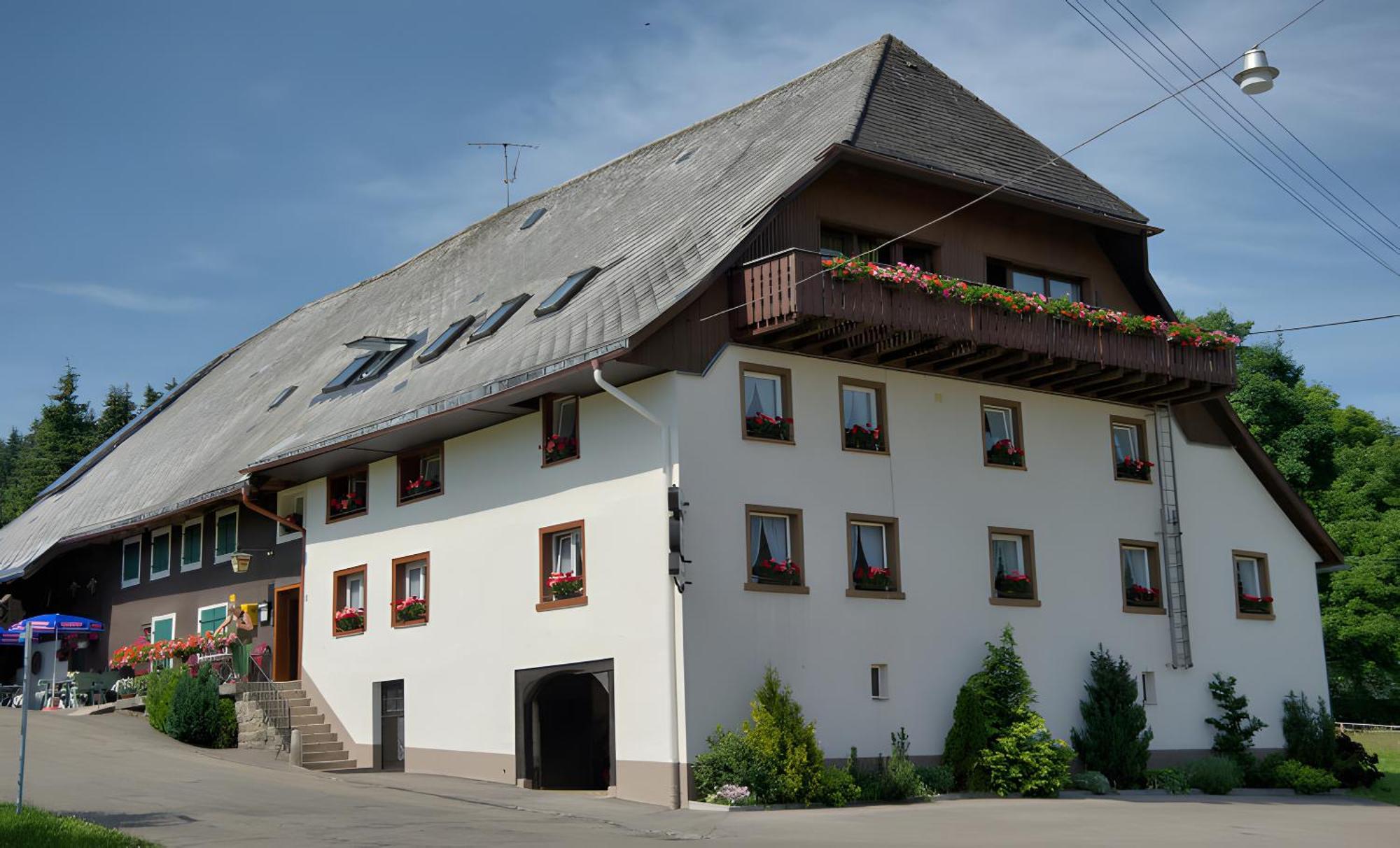 Gasthaus Pension Zum Löwen Grafenhausen Exterior foto